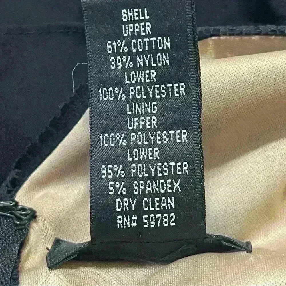 Women’s Adrianna Papell  Size 8 Black Lace & Ruffled V Neck Sheath Dress Party - Picture 5 of 8